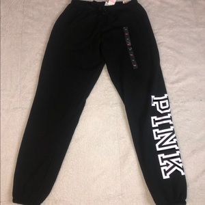 NWT Victoria’s Secret PINK jogger sweatpants